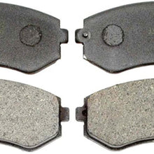 ACDelco 17D422 Professional Organic Front Disc Brake Pad Set