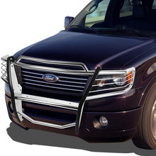 Replacement for Ford F150 Pickup Truck Front Bumper Protector Brush Grille Guard [Chrome]