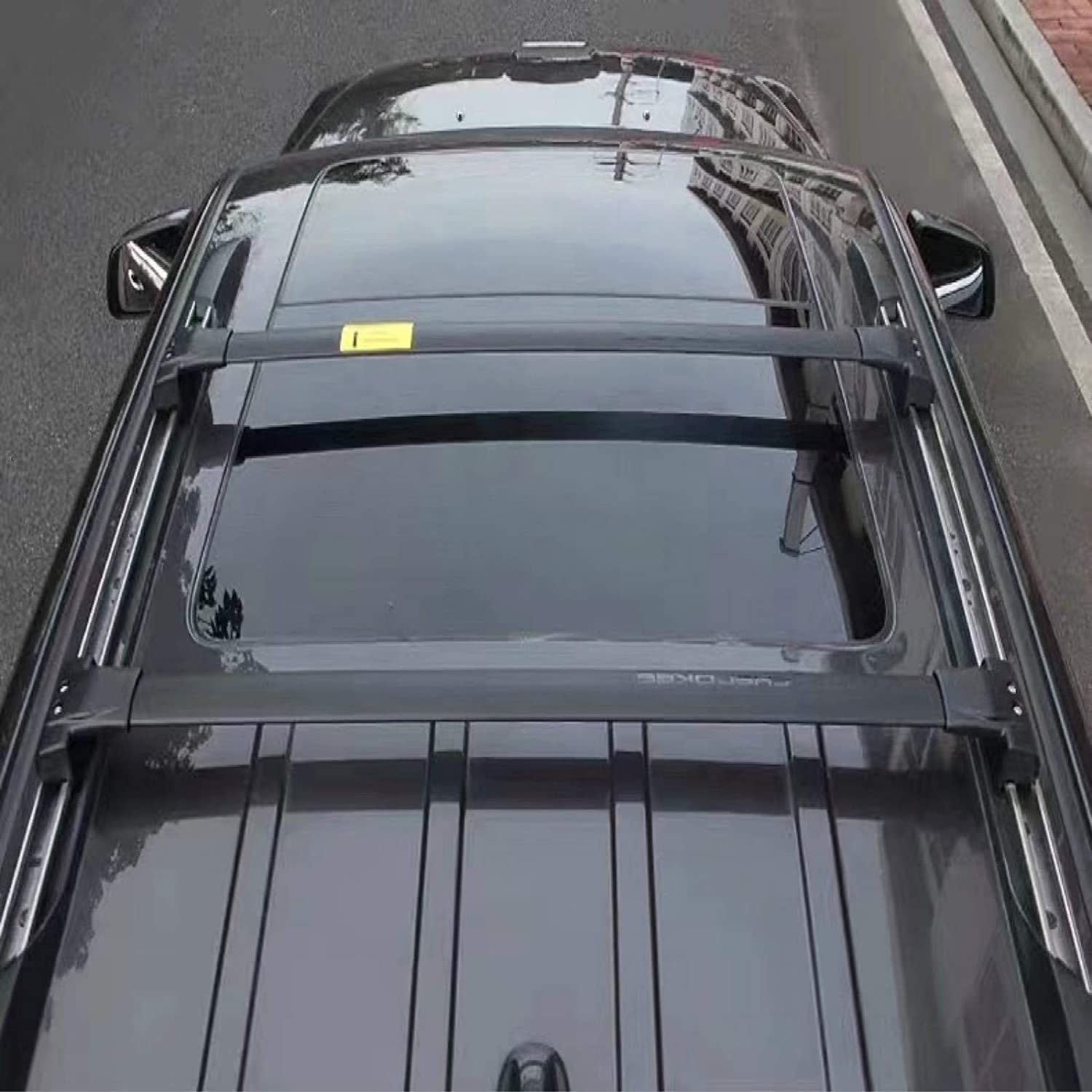 JUN 2x Top Roof Rack Cross Bars Luggage Carrier Compatible with 2011-2020 Jeep Grand Cherokee