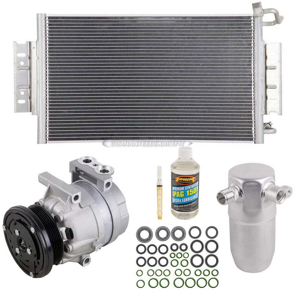 For Chevy Pontiac & Oldsmobile V6 A/C Kit w/AC Compressor Condenser & Drier - BuyAutoParts 60-89242CK New