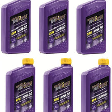 Royal Purple 01051 Set of 6 Racing Synthetic Oil 1-Quart Bottles