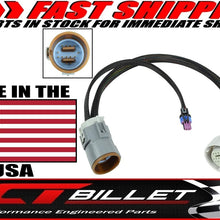 ICT Billet Transmission Wire Adapter Harness 4L70E to 4L80E 18" with VSS breakout LM7 LQ4 LS2 OEM tooling, Delphi connector, lock, seals, and terminals WATRA31-18
