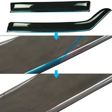 biosp Vent Visor For Nissan Rogue 2014 2015 2016 2017 2018 2019 Rain Sun Shade Window Deflectors Shield Wind Guard Side-Custom Fit 4 Pcs Set Smoke Gray