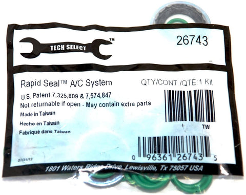 Four Seasons 26743 O-Ring & Gasket Air Conditioning System Seal Kit