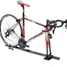 CyclingDeal Steel Car Roof Bike Bicycle Carrier Rack for 1 Bike Max Load 33 lbs - SUV Rooftop Mounted (1 x Bike Roof Carrier)