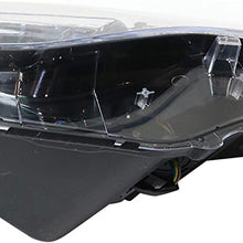 Headlight Assembly Compatible with 2017-2019 Toyota Corolla LED Composite Clear Lens With bulb(s) Passenger Side