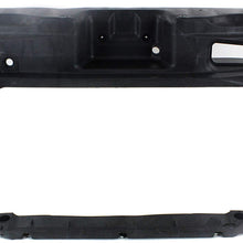 Radiator Support Assembly Compatible with 2011-2015 Ford Explorer Black Plastic