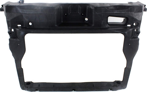 Radiator Support Assembly Compatible with 2011-2015 Ford Explorer Black Plastic