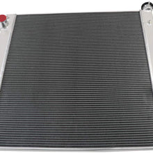 CoolingSky Full Aluminum Engine Cooler Radiator for Dodge Ram 2500 /Ram 3500 5.9L 6.7L Diesel Cummins 2003-2009