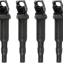 MAS Ignition Coil for Select BMW Cars - 6-Pieces # 0221504470/00044 - BMW # 12137594937/12137562744 / 12137571643 - UF592 for BMW 2002-2010, 335i, 325i, 328i, 330i, X3, E60 M5, 525xi, N54