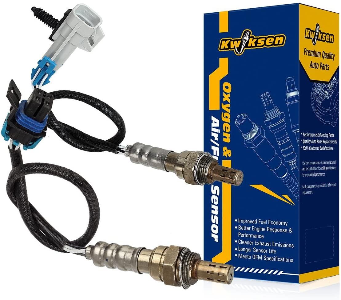 2Pcs Upstream Downstream Oxygen Sensor 1 Sensor 2 Compatible with Chevrolet Venture 3.4L 2001-2004,Compatible with Buick Rendezvous CX 3.4L 2002-2004,Buick Century Custom 3.1L 2001-2003
