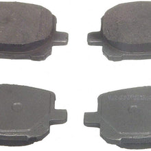 Wagner ThermoQuiet QC923 Ceramic Disc Pad Set With Installation Hardware, Front