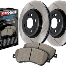 Stoptech 937.48503 Street Axle Pack, Slotted, Rear