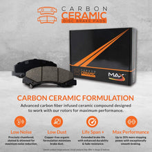 [Rear] Max Brakes Premium XDS Rotors with Carbon Ceramic Pads KT017132