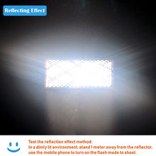 WELNENT E-Mark DOT 4A CCC 2pcs Rectangle Reflector Self Adhesive Stick on Trailer Driveway Mailbox (Amber)