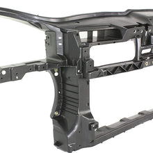 Radiator Support Assembly Compatible with 2005-2010 Volkswagen Jetta Black Plastic - 2.5L Eng.