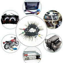 39pcs Pins Terminals Removal Tools, Auto Terminals Removal Key Tool for Car Auto Wire Connector Terminal Pin Extractors Puller Remover Repair Key Tools Set Terminal