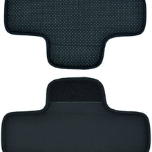 Wanty 1 Pair Black Color Neoprene Multipurpose Comfort Shoulder Strap Pads Shoulder Cushion Pad Protector for Backpack Rucksack / Travel Bag / Car Seat Belts Protect Pads (Neoprene black)
