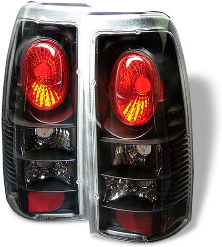 Spyder Chevy Silverado 1500/2500 99-02 (Not Fit Stepside) / GMC Sierra 1500/2500/3500 99-03 Altezza Tail Lights - Black