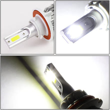 DNA Motoring HID-LED-LB-FAN-H3 Pair of LED Light Bulbs with Cooling Fan