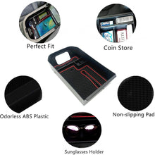 EVTIME for Toyota RAV4 Accessories Center Console Organizer Tray Armrest Box Secondary Storage Fit 2019 2020 Toyota RAV4