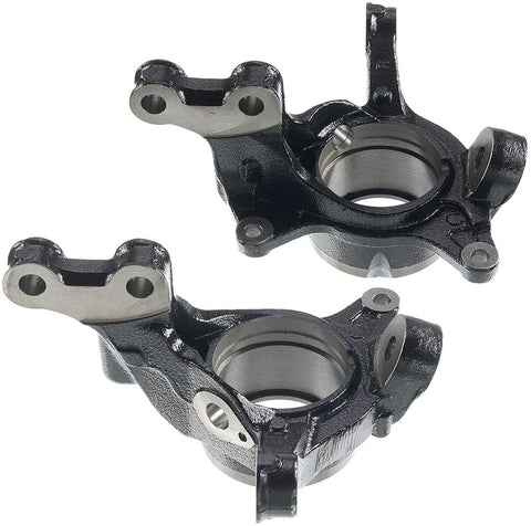 A-Premium Steering Knuckle Compatible with Toyota Highlander Sienna Lexus RX350 RX450h Front Side 2-PC Set