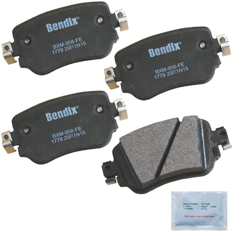 Bendix Premium Copper Free CFM1779 Premium Copper Free Semi-Metallic Brake Pad (Rear)