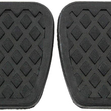 Red Hound Auto 2 Brake Clutch Pads Cover for Compatible with Honda Pedal Rubber Manual Transmission Replacement
