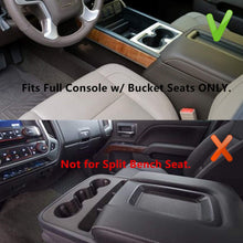EVTIME for 2019 Chevy Silverado 1500 Accessories GMC Sierra 1500 Center Console Organizer Tray - Also for 2020 Chevy Silverado/GMC Sierra 1500/2500 HD/3500 HD -Full Center Console Only