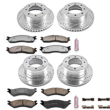 Power Stop K5468-36 Z36 Truck & Tow Front and Rear Brake Kit