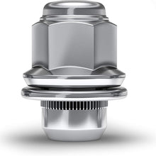 White Knight 5306 Chrome M12x1.25 OEM Factory Style Mag Lug Nut with Washer, 4 Pack