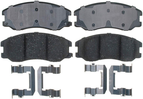 ACDelco 17D1264CH Professional Ceramic Front Disc Brake Pad Set