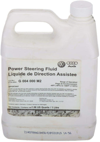 V.W VоІkswagen Power Steering Fluid 1 QT 1 Liter OEM Original