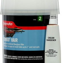 Bondo Bondo-Hair Long Strand Fiberglass Reinforced Filler, 00762, 1 Quart