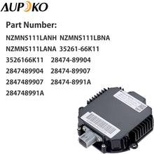 Aupoko Xenon HID Headlight Ballast Replacement for Infiniti and Nissan, Headlight Control Unit with Ignitor, Replaces# NZMNS111LANA, NZMNS111LBNA, 28474-89904, 28474-89907, 28474-8991A