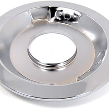 14” x 3” Muscle Car Air Cleaner Set – Recessed Base & Paper Element (Chrome)