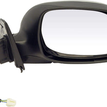 Dorman 955-1436 Passenger Side Power Door Mirror - Folding for Select Toyota Models, Chrome
