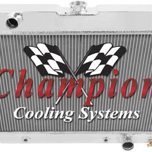 Champion Cooling, Multiple Chevrolet Models 2 Row All Aluminum Radiator, EC289