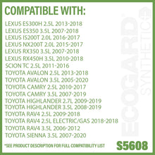 Ecogard S5608 Premium Cartridge Engine Filter for Synthetic Oil Fits Toyota Camry 2010-2017, RAV4 2.5L 2009-2018, Highlander 2008-2019, Sienna 2007-2020, Avalon 3.5L 2005-2020
