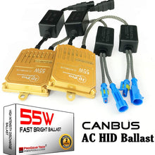 55W Heavy Duty Fast Bright AC Digital CANBUS HID Xenon Replacement Ballast for 12V Vehicles Aftermarket HID System (Pack of 1)