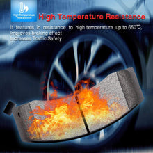 AUTOMUTO Ceramic Discs Brake Pads Kits, Rear 4pcs Disc Brakes Pads Set Fit for 08-16 Buick Enclave, 04-07 Buick Rainier, 04-06 Chevrolet SSR, 02-09 Chevrolet Trailblazer