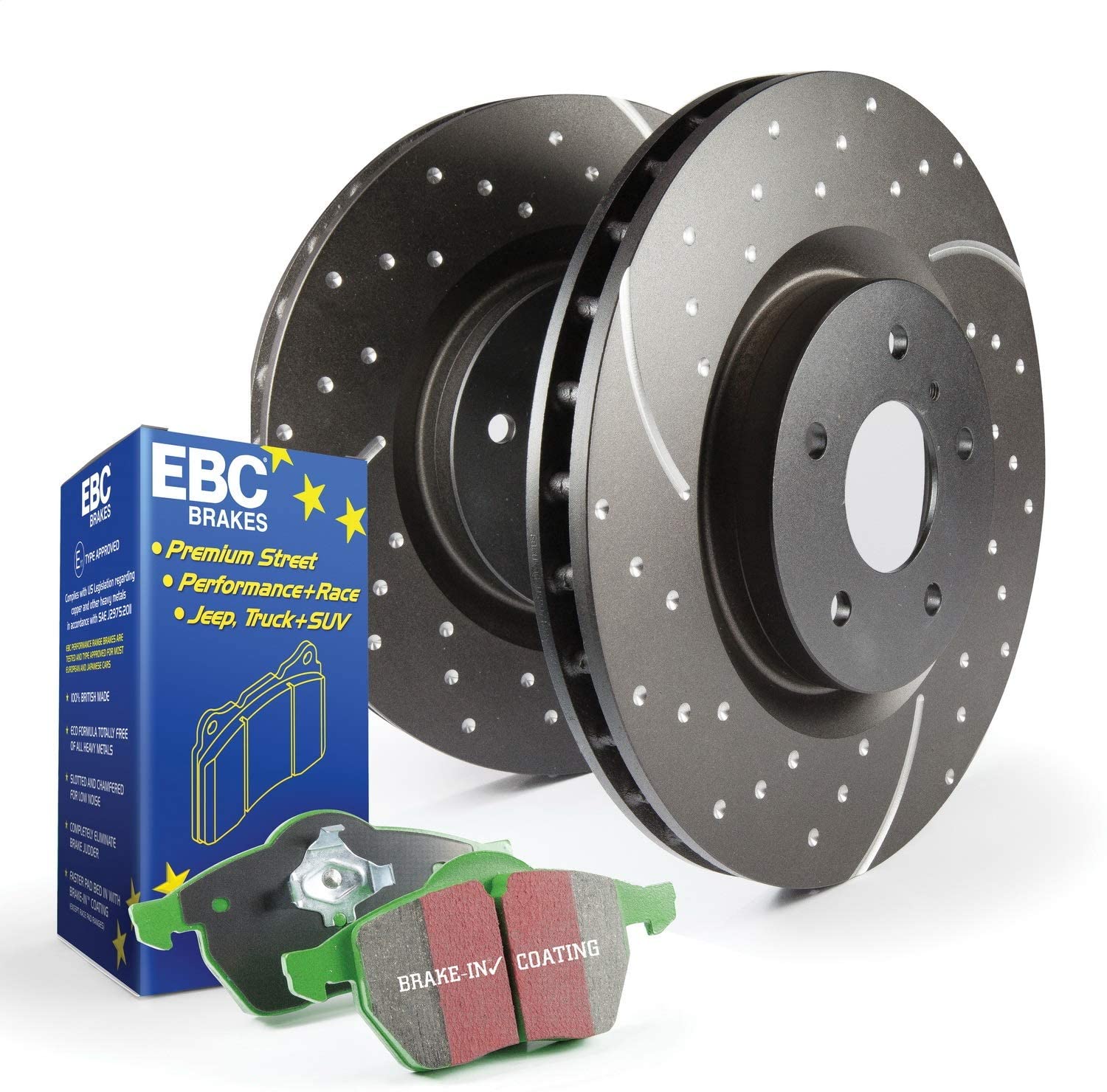 EBC S3KF1195 Stage-3 Truck and SUV Brake Kit