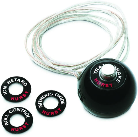 Hurst 1630050 Black Competition Knob with Switch
