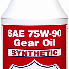 Lucas Oil 10047-PK12 75W90 Synthetic Gear Oil - Pack of 12