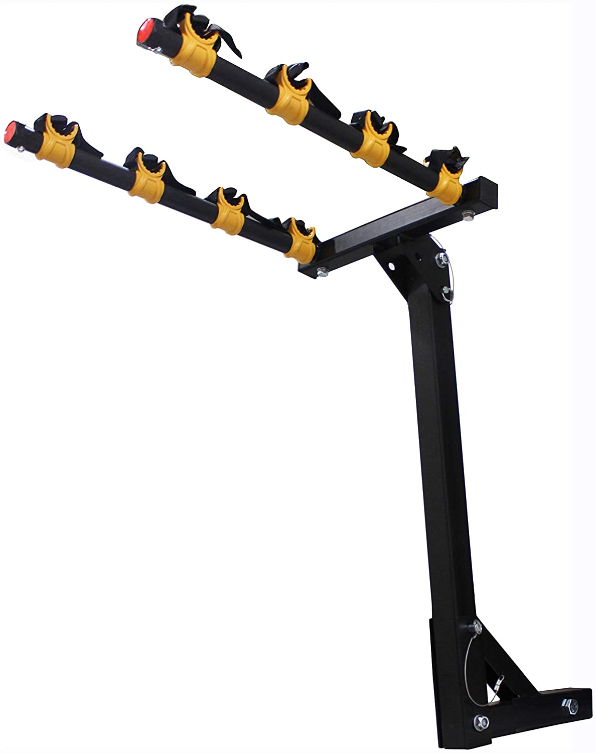 MAXXHAUL 50250 Hitch Mount 2-Arm Style 4 Bike Rack