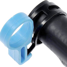 APDTY 141371 HVAC Heater Hose Connector Fits Nissan (Upgraded To Aluminum)