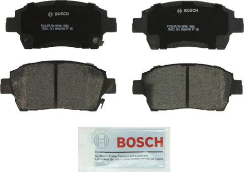 Bosch BP990 QuietCast Premium Semi-Metallic Disc Brake Pad Set For Scion: 2012-15 iQ, 2004-06 xA, 2004-06 xB; Toyota: 2003-05 Echo, 2003-05 MR2 Spyder, 2003-09 Prius; Front