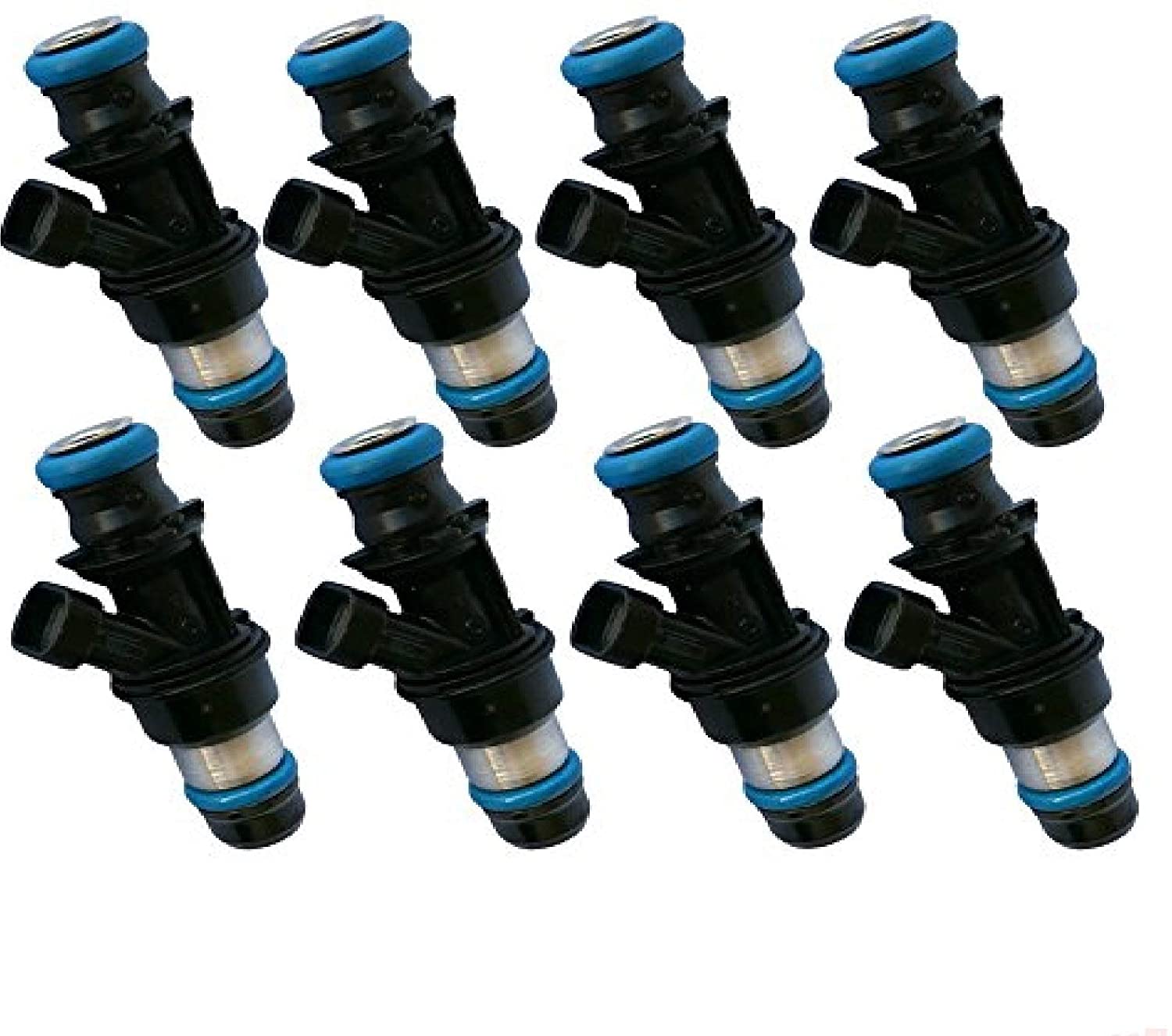 AAP Set of 8 OEM 42LB 450CC Delphi Fuel Injectors for 00-07 Chevy Silverado 4.8L 5.3L 6.0#25317628