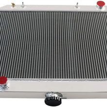 ALLOYWORKS 4 Row All Aluminum Radiator For 1968-1973 Dodge Charger/Plymouth Roadrunner 26" Core