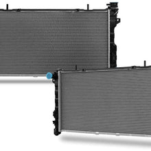 CU2311 Radiator Compatible with Town & Country Grand Voyager Grand Caravan 2001 2002 2003 2004 V6 3.8L 3.3